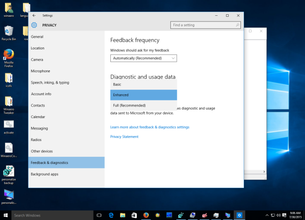 Kuidas keelata telemeetria ja andmekogumine Windows 10-s