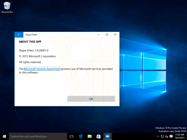 Windows 10 build 10558 a été divulgué