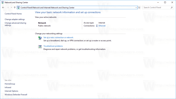 Windows 10에서 암호로 보호 된 공유 비활성화