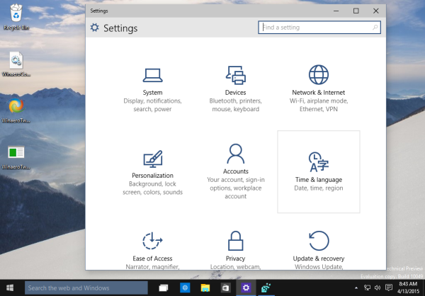 Включите темную тему для настроек и современных приложений в Windows 10