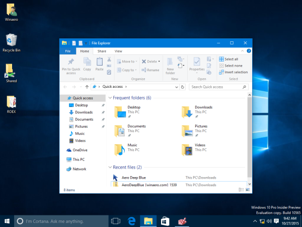 Sådan deaktiveres lodret maksimering af windows i Windows 10