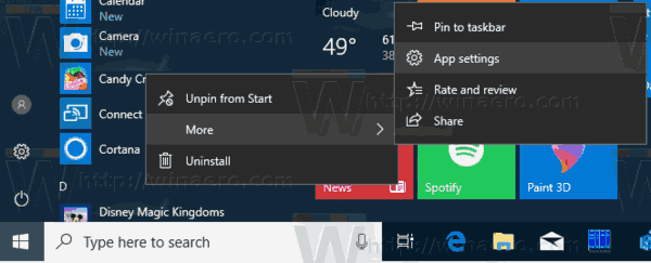 App-machtigingen bekijken in Windows 10