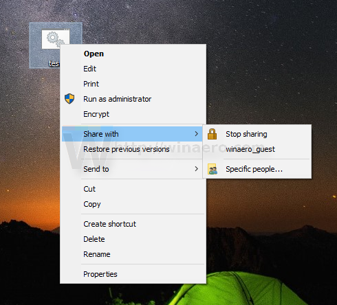 הצמד קובץ אצווה לתפריט התחל או לשורת המשימות ב- Windows 10