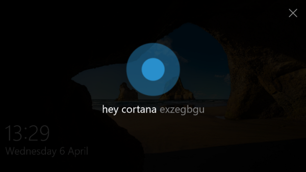 A Cortana engedélyezése a zárolási képernyőn