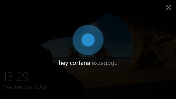 Kuinka ottaa Cortana käyttöön lukitusnäytöllä