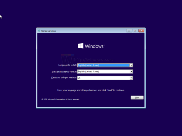 „Windows 10“ atidarykite komandinę eilutę paleidimo metu