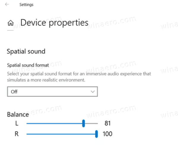 Включение или отключение абсолютной громкости Bluetooth в Windows 10