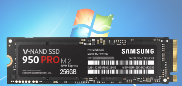 ونڈوز 7 کو PCI ایکسپریس (NVMe) SSD پر انسٹال کرنے کا طریقہ