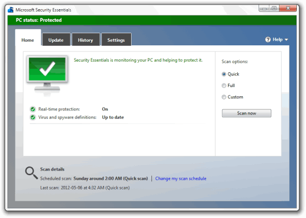 Microsoft Security Essentials chega ao fim do suporte junto com o Windows 7