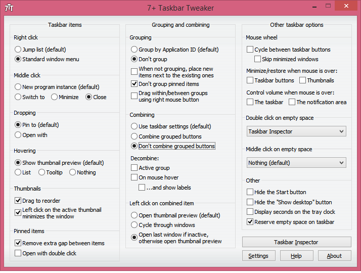 Windows 8 ve Windows 7'de XP gibi çalışan klasik bir görev çubuğu edinin