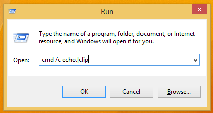 Как да нулирате и изчистите данните от клипборда в Windows, без да използвате инструменти на трети страни