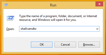 Så här lägger du till anpassade objekt till menyn Skicka till i Windows 8 och Windows 7