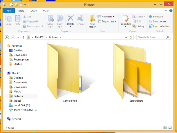 วิธีกำหนดปุ่มลัดในการซูมแบบเบราว์เซอร์สำหรับปรับขนาดไอคอนบนเดสก์ท็อปและในหน้าต่าง Explorer ใน Windows 8.1 และ Windows 8