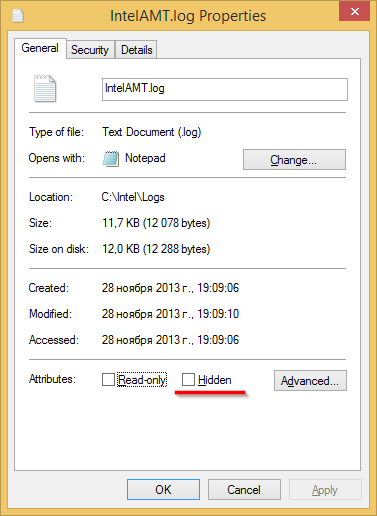 Hur man snabbt döljer filer i Windows 8.1
