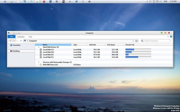 imac tema za Windows 8 RTM