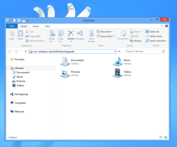 Windows 스토어에서 Windows 8.1 다운로드를 수동으로 트리거하는 방법