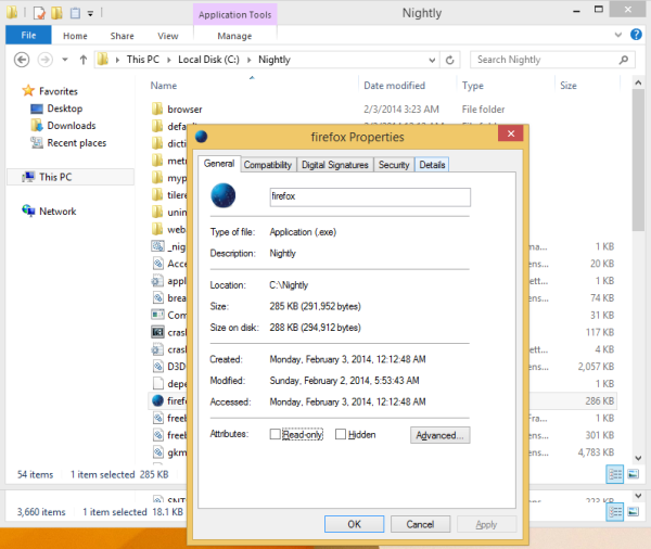 Cara membuka properti file atau folder dengan cepat di Windows File Explorer