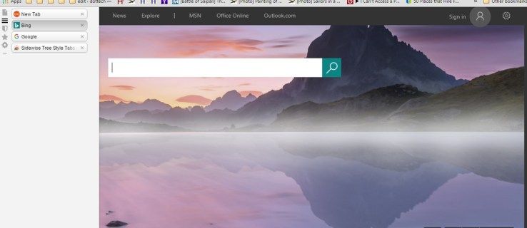 Come aggiungere le barre laterali delle schede a Google Chrome