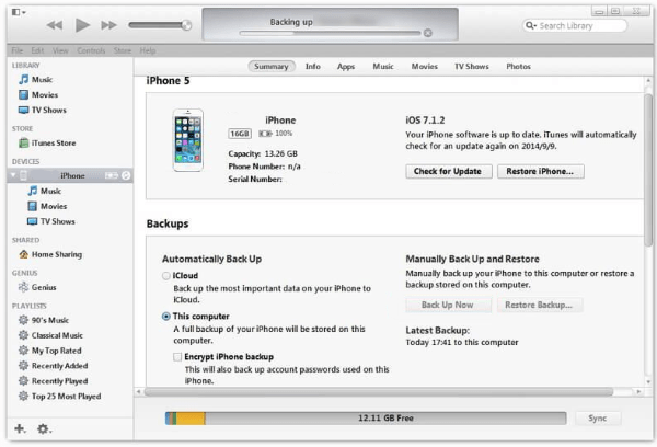 Hoe de iTunes-back-uplocatie in Windows 10 te wijzigen