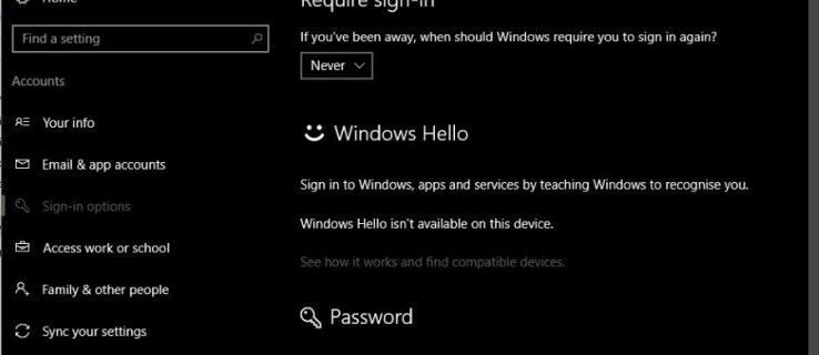 Sådan stoppes anmodninger om adgangskode og automatisk login i Windows 10