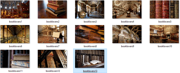 Lataa Beauty of Books -teema Windows 10: lle, 8: lle ja 7: lle