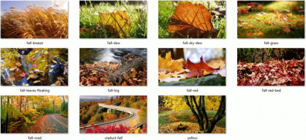 Descărcați Tema Frunzelor de Toamnă pentru Windows 10, 8 și 7