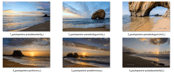 Tema de la costa de Portugal para Windows 10, Windows 8 y Windows 7
