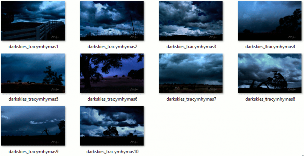 Téléchargez le thème Dark Skies pour Windows 10, 8 et 7