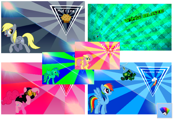 Tema My Little Pony untuk Windows 8