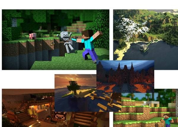 Minecraft tēma operētājsistēmai Windows 8