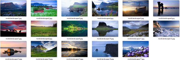 قم بتنزيل موضوع Nordic Landscapes لأنظمة التشغيل Windows 10 و 8 و 7