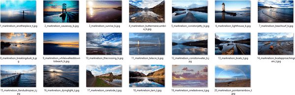 ธีม Waterscapes สำหรับ Windows 10, 8 และ 7