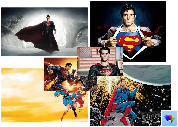विंडोज 8 के लिए सुपरमैन थीम
