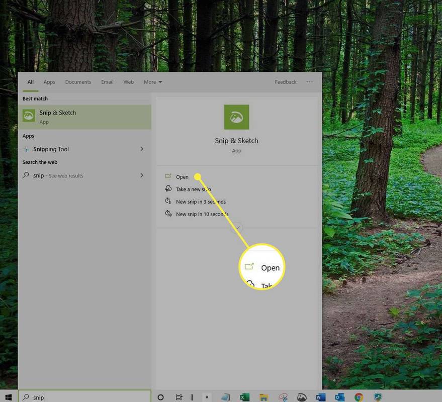 Hoe Snip en Sketch te gebruiken in Windows 10