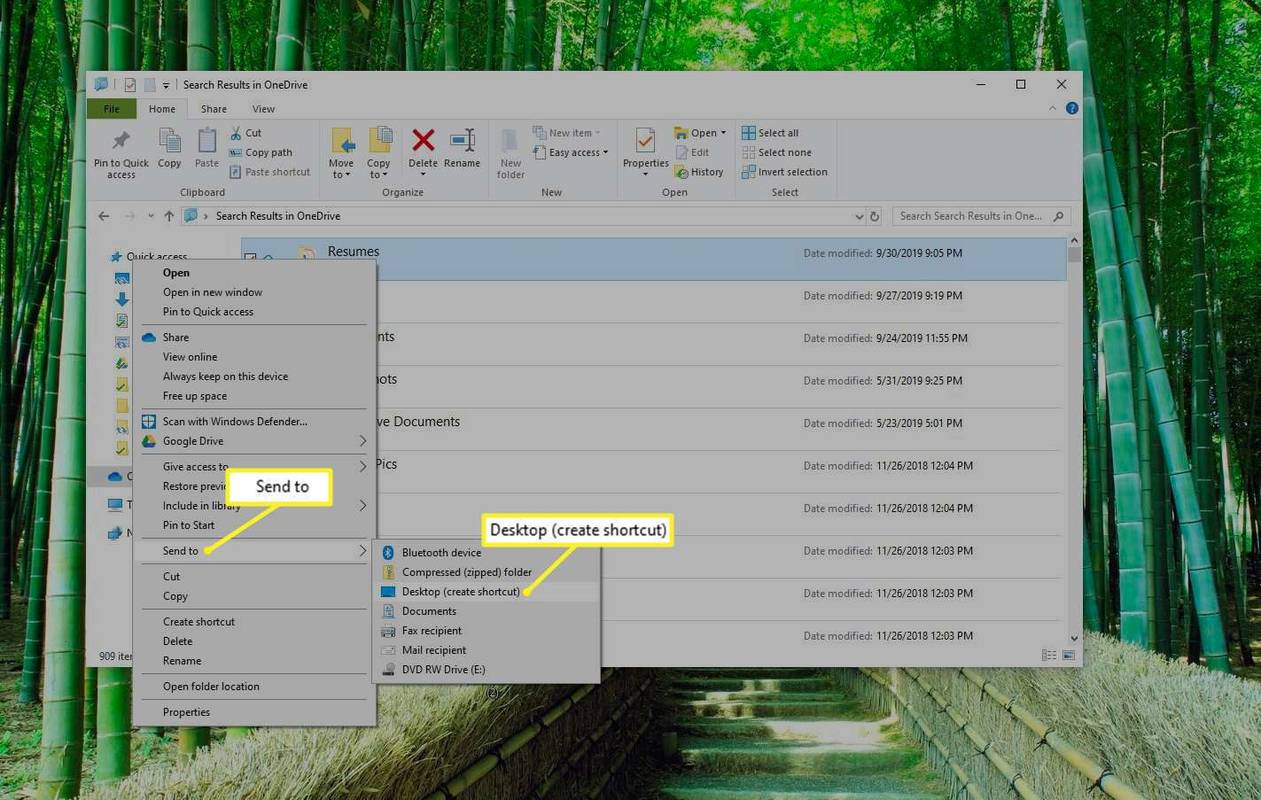 Curățați desktopul Windows