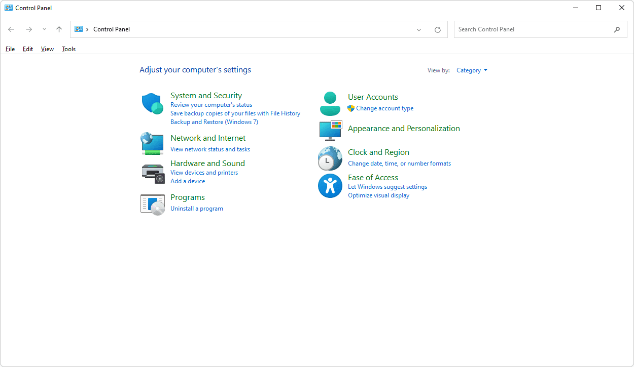 Vad är Windows Kontrollpanel?
