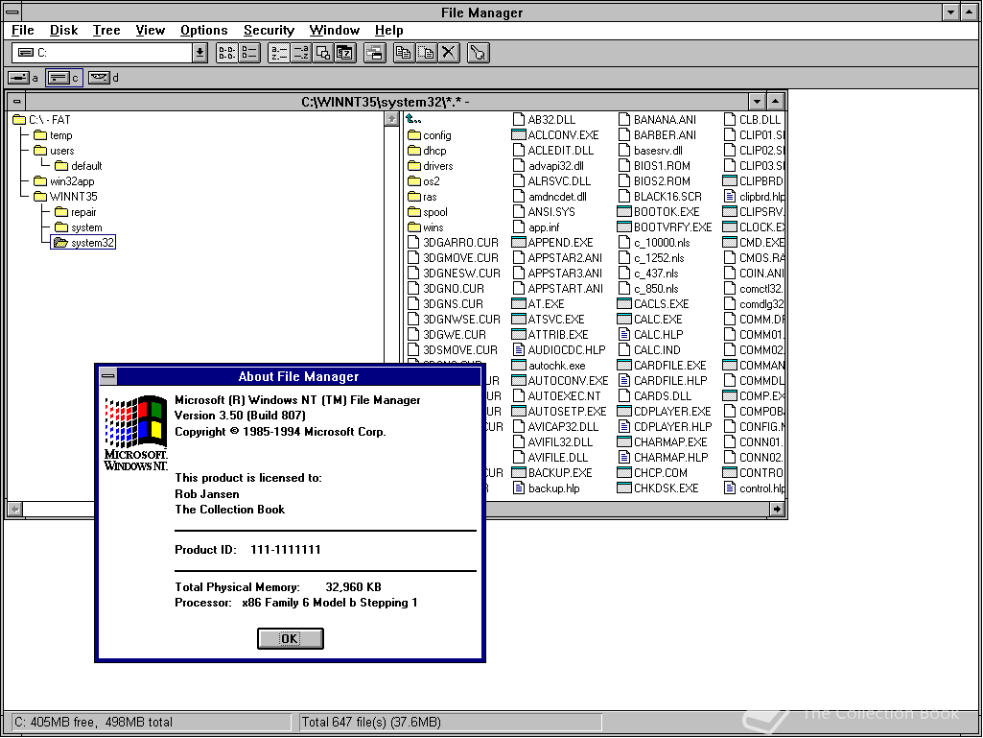 S'ha filtrat el codi font per a Windows NT 3.5 i Xbox original