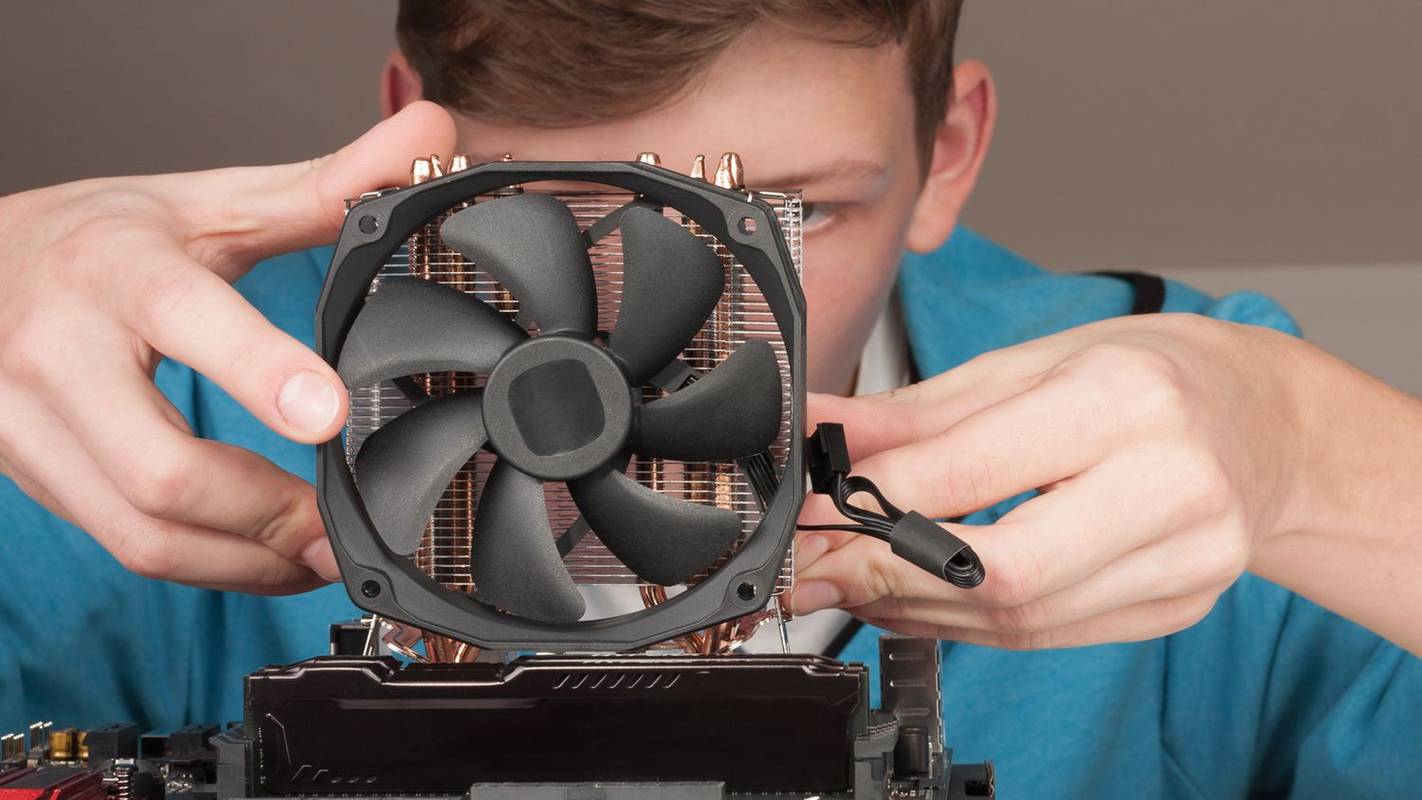 A CPU ventilátor hibájának javítása