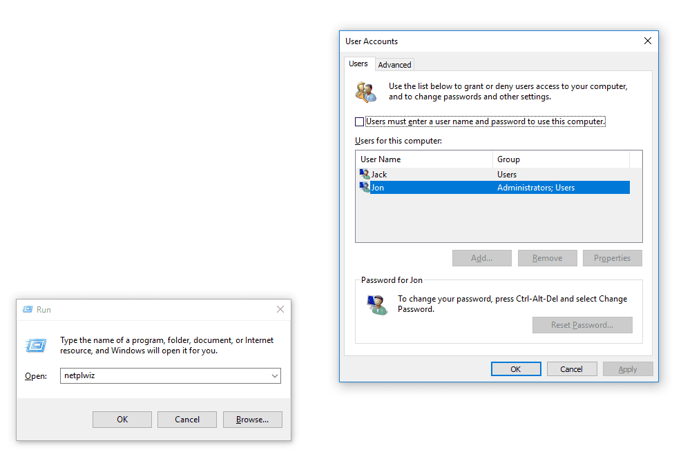 Comment configurer la connexion automatique sous Windows