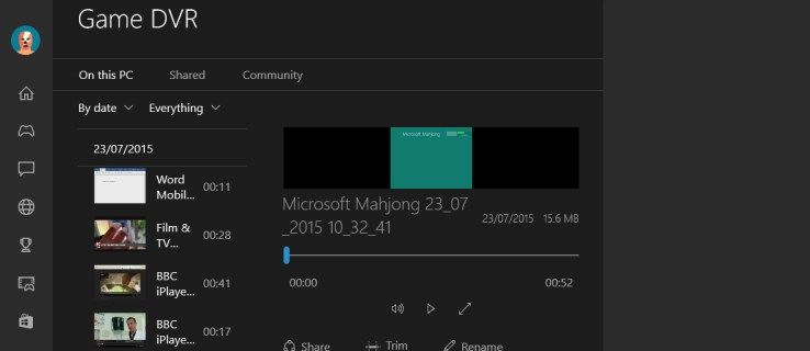 Mängu DVR: Windows 10 funktsioon, mida Microsoft ei soovi, et te teaksite