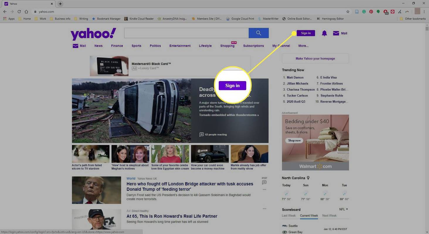 Πώς να ανακτήσετε/Επανενεργοποιήσετε έναν παλιό λογαριασμό αλληλογραφίας Yahoo